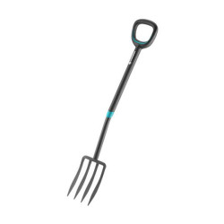 GARDENA 17013-20 ErgoLine Spade Fork Ergonomic Grip Steel Tines