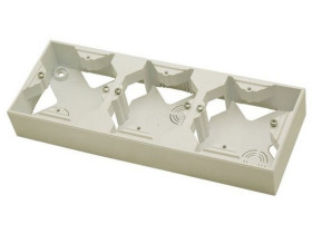 ARIA Puszka instalacyjna 3 potrójna ecru PNP-3U/27 OSPEL