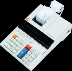 121PD ECO Desktop calculator with printing function and display