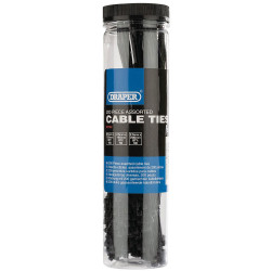 Draper 90725 Assorted Nylon Cable Tie Pack (200 Piece)