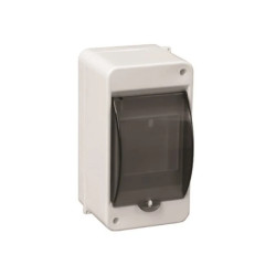 Rozdzielnica modułowa 1x3 natynkowa S-3 z szybką dymną IP30 (bez N+PE) C.2019