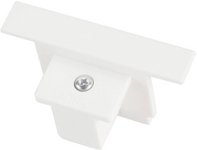 Element systemu szynowego wysokonapięciowego Eutrac Endkappe 3Phasen Einbausch. weiß 1001538, 1 szt.