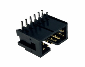 Wtyk IDC 12pin kątowy