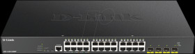 DGS-1250-28XMP/E Switch, 28-Port, Gigabit Ethernet, 4x SFP