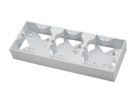 ARIA Puszka instalacyjna 3 potrójna biały PNP-3U/00 OSPEL