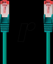 CCGL85221GN50 Patch cable, Cat.6, S/FTP, 5 m, green