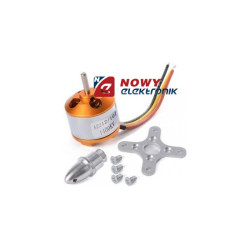 Silnik 7,4-11VDC A2212/10T 1400 KV 150W modelarski do dronów