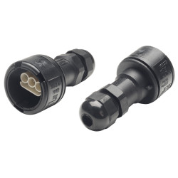 Elkay 1850A1011P0301 Aqua-safe In-line Waterproof 3 Pole Female Housing Plug