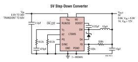 1A Fault Tolerant Micropower Step-Down Regulator