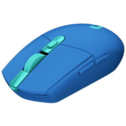Logitech G305 LIGHTSPEED Wireless Gaming Mouse, RF Wireless + Bluetooth - Blue