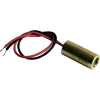 HLDC-635-05L Moduł laserowy, miniaturowy, obraz: linia, zasilanie: DC3V, dł. fali 635nm 5mW - wymiary: 9x20mm