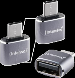 7600113 Adapter USB A480C A port > C plug, set of three