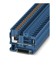 Blok zacisków przelotowych Phoenix Contact poziomy: PojedynczyWtykowe PT 6/1P BU 41A 1 kV