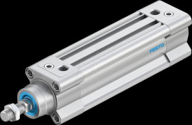 2123072 Standard cylinder, DSBC, dia. 32 mm, M10x1.25, G1/8, PPVA