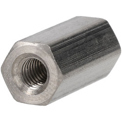 R-TECH 524389 Hex Threaded F-F A2 St/St Spacers M3 12mm - Pk 25