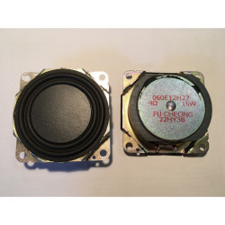 Głośnik TV 6x6cm 15W 4ohm 060E12H27