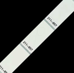211-857 Labels for smart printer, 18x44 mm, self-laminating, white