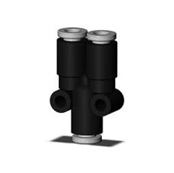 Złączka pneumatyczna Wciskane 6 mm 6 mm SMC Szybkozłączka