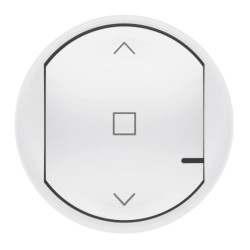 Celiane with Netatmo plakietka do łącznika rolet tytanowa 064819