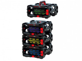 Kasetowy zestaw do rozwijania przewodów jednodrutowych /4 kasety/ 10216