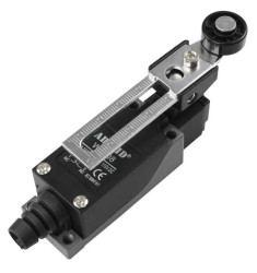 Wyłącznik krańcowy z regulowaną dźwignią i plastikową rolką 1xNO 1xNC 5A IP65 WK-08