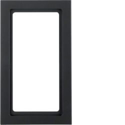 Q.3 Ramka z dużym wycięciem, antracyt, aksamit