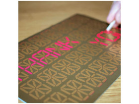 Adafruit Nixie Seven-Segment Art Scratch-Off Card