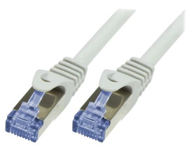 CQ3072S Patch cord S/FTP 6a linka Cu LSZH szary 5m 26AWG