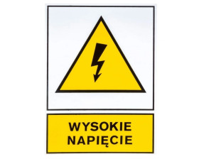 Tabliczka /znak ostrzegawczy/ TZO 148X210P WN E04TZ-01012140300 /10szt/