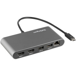 Stacja dokująca, magistrala: Thunderbolt 3, 4096 x 2160, USB: 2, typ: USB A, standard: USB 2.0, USB 3.0