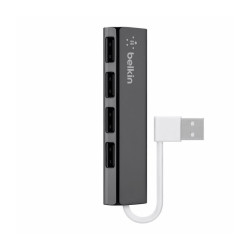 HUB USB 2.0 4-Port. BELKIN Ultra Slim Travel Hub