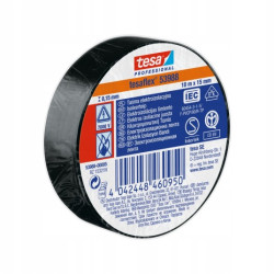 Taśma TESA 10m/15mm czarna tesaflex 53988-00005