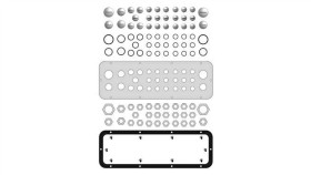 Płyta Dławicowa Wsa Z Kołnierzem Do Typu D, 29 Wejść