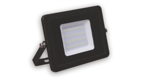 Naświetlacz Led Plati 30W 2500Lm 6000K Ip65 Czarny Lfl105