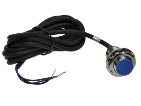 Czujnik; hallotronowy; zbliżeniowy; SM18-31010PA; PNP; NO; fi 18mm; 10mm; 5÷24V; DC; cylindryczny metalowy; zabudowany; z przewo