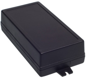 ABS enclosure, (L x W x H) 145.6 x 74.2 x 39.85 mm, black, IP54, 4U32150704006