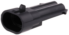 Złącze samochodowe 2-pinowe Delphi -rzędowe Męski 14A Metri-Pack 150 Montaż na kablu Połączenie zagniatane Złącze