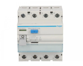 Wyłącznik różnicowoprądowy 4P 63A 0,1A typ A -S CNA463J