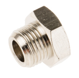 Zaślepka, do użytku z: Adaptery pneumatyczne i mocowania, G 1/8 męskie, dł. całkowita: 10.5mm