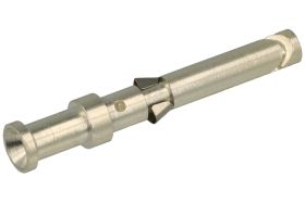 Terminal żeński; Han D; 09150006203; 1 tor; metal; proste; na przewód; zaciskany; 10A; srebrny; srebrzone; 0,5mm2; IP65; Harting