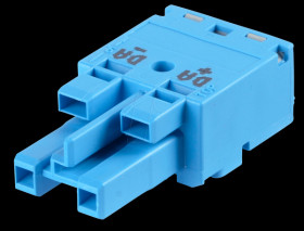 770-1102 WINSTA® MIDI, two-pin socket, without strain relief housing