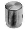 Button, cylindrical, Ø 12.7 mm, (H) 15.88 mm, natural, for rotary switch, 9-1437621-7