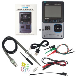 Fnirsi DSO-TC4 - przenośny oscyloskop z testerem tranzystorów i generatorem DDS