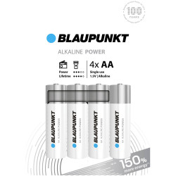 Blaupunkt 30000011 AA Battery Alkali-Manganese 1.5V 4-Pieces