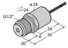 Turck Przetworniki ciśnienia 1 szt. PT600R-2049-I2-WM0.5/X