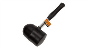 Młotek Gumowy Z Rączką Metalow, Czarny 1250 G (39-002)