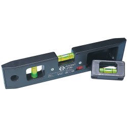 C.K T3482 Torpedo Level 21cm Tough ABS V-Groove Magnetic Base