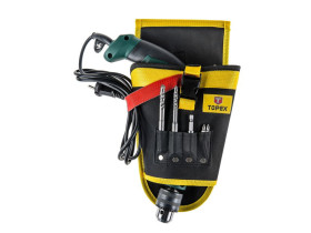 Kabura na elektronarzędzia 4 przegrody na wiertła 79R415 TOPEX