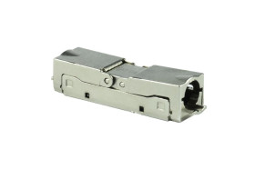 Łącznik kabla STP kat 6A, beznarzędziowy EM/FA-757K-C6A-BK