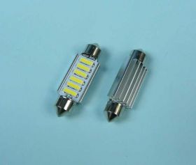 SV-8,5 12V 42mm BIAŁA 6xLED SMD 2W